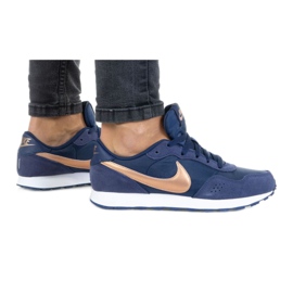 Nike Md Valiant (GS) Jr CN8558-401 shoe navy golden