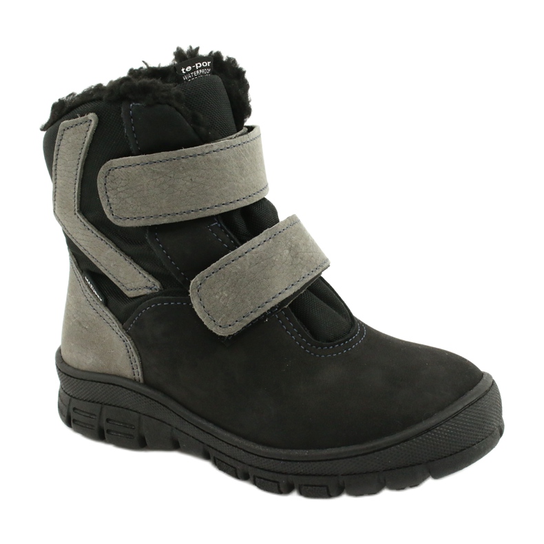 Black boots with a Mazurek 1351 membrane grey