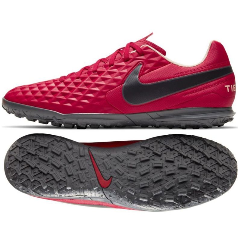 Nike Tiempo Legend 8 Club Tf AT6109 608 football shoes red red