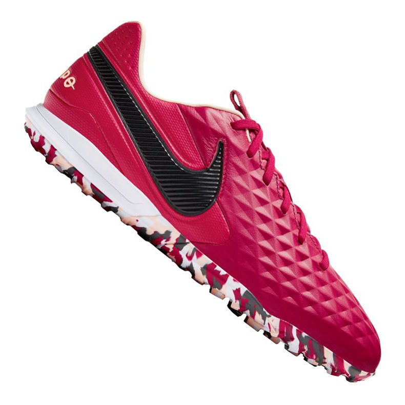 Nike React Legend 8 Pro Tf M AT6136-608 football shoes red oranges and reds