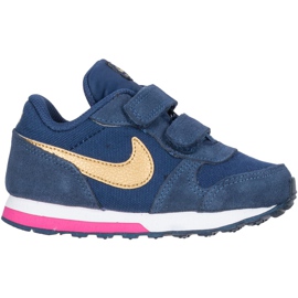 Nike Md Runner 2 Tdv 807328 406 children's shoe navy