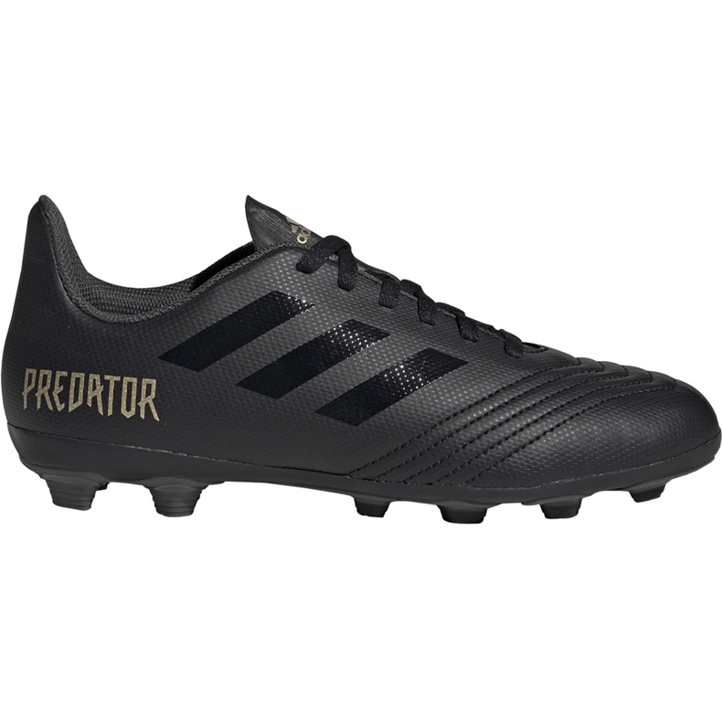 Adidas Predator 19.4 FxG Junior football boots black EF8989 Adidas Predator 19.4 FxG Junior football boots black EF8989