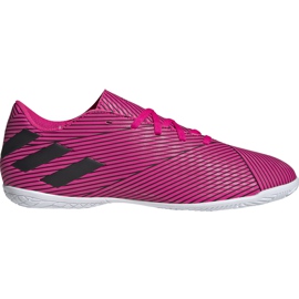 Adidas Nemeziz 19.4 In pink soccer shoes F34527