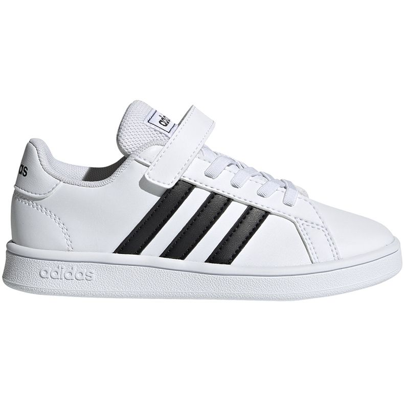 Shoes for children adidas Grand Court C white and black EF0109