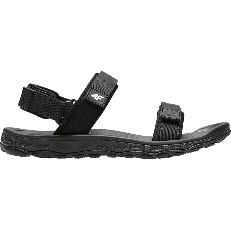 Men's sandals 4F deep black H4L20 SAM001 20S