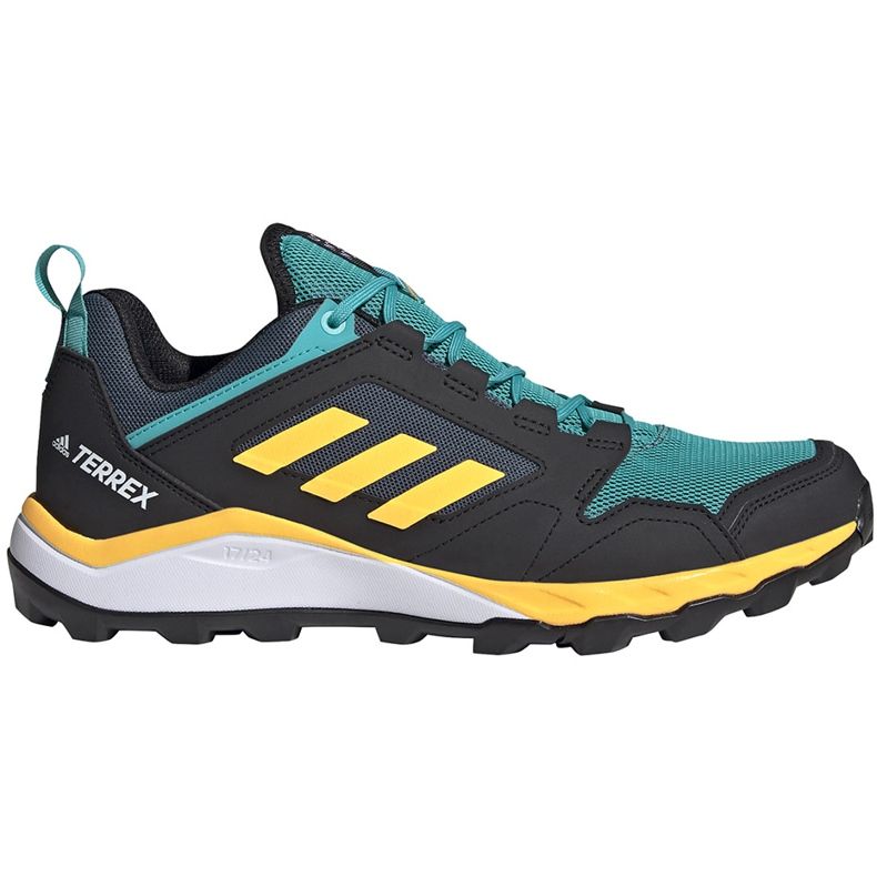 Adidas Terrex Agravic Tr black and turquoise FV2418 men's shoes green yellow