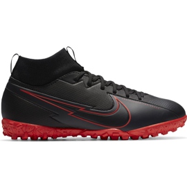 Nike Mercurial Superfly 7 Academy Tf Junior AT8143 060 football shoe black black