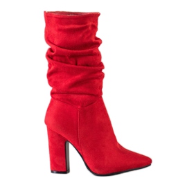 Sweet Shoes Short Red Boots