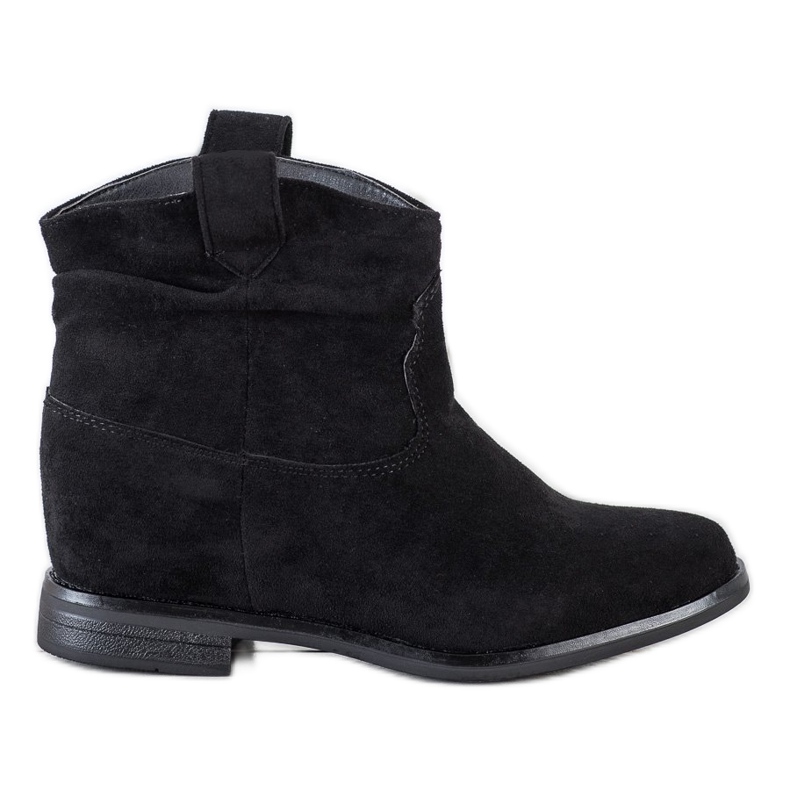 Marquiz Stylish cowboy boots black