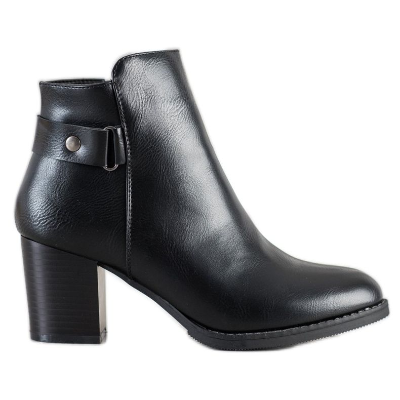 J. Star Comfortable boots on a post black