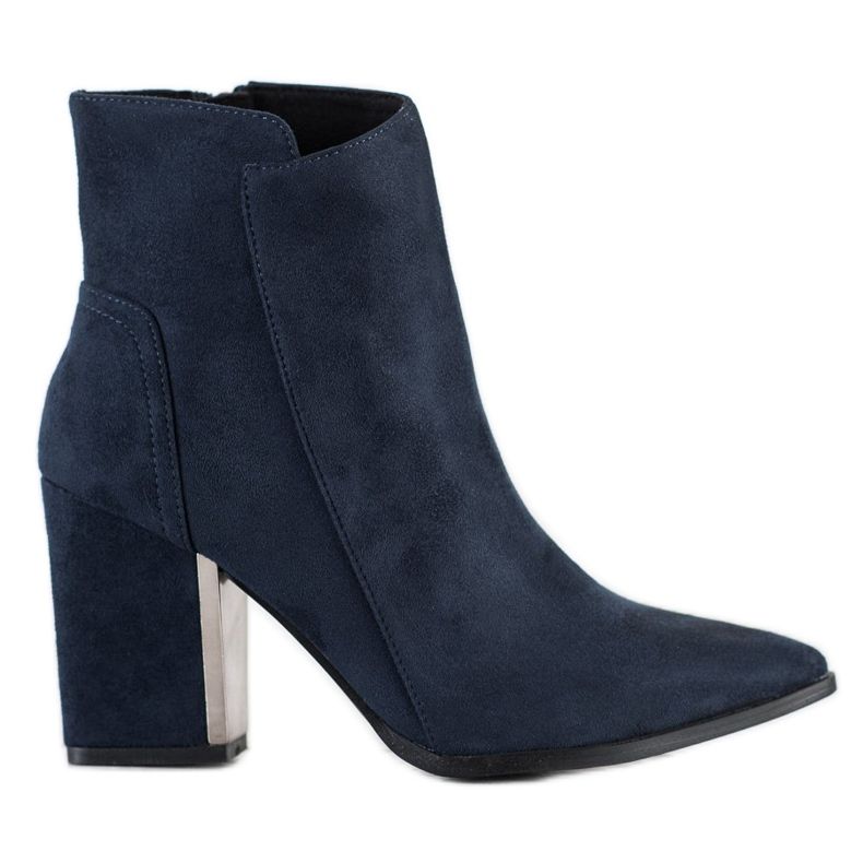 Corina Fashion navy blue boots