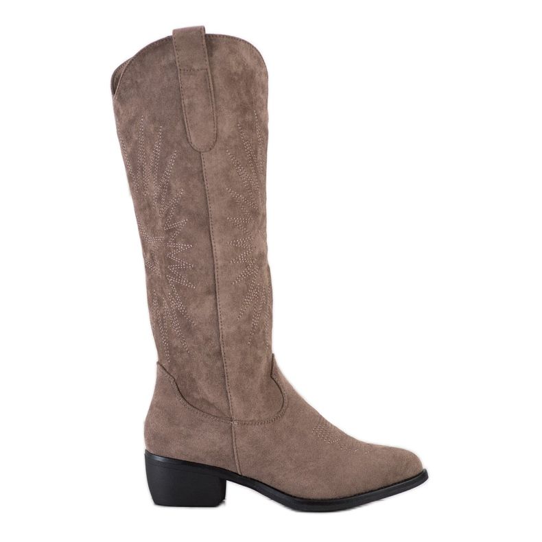 Small Swan Casual cowboy boots beige