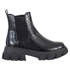 SHELOVET Chelsea Boots On The Fashion Platform black