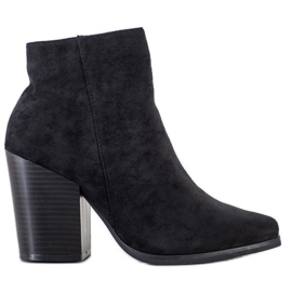 Marquiz Boots On A Wide Post black Marquiz Boots On A Wide Post black