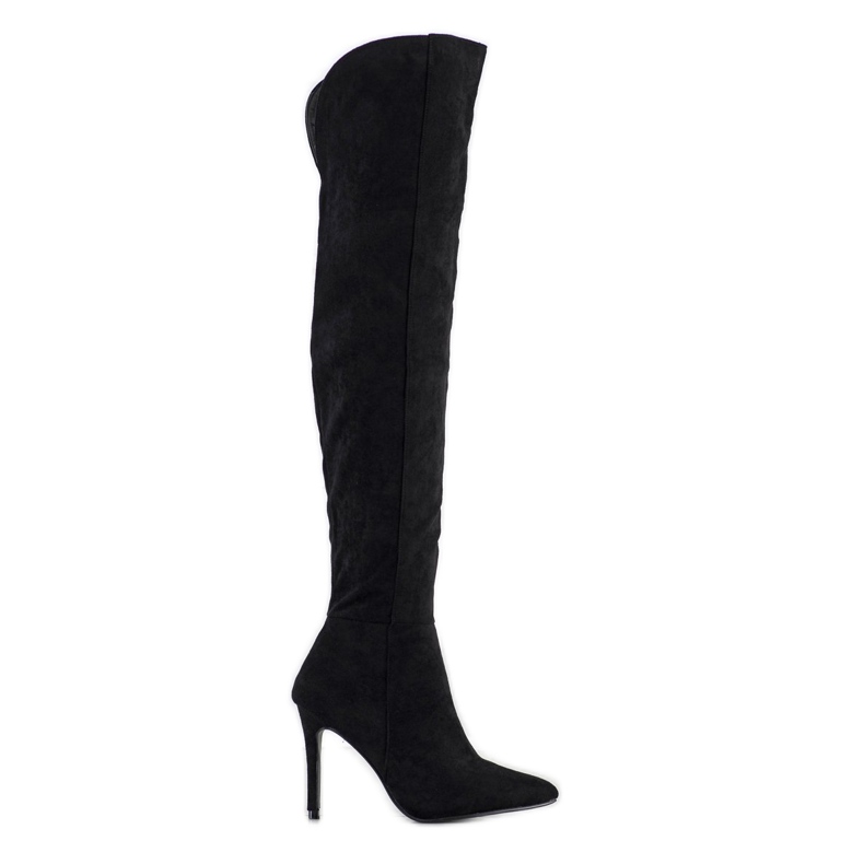 Small Swan Sexy high heel boots black Small Swan Sexy high heel boots black