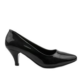 Classic black Deloney duck heels