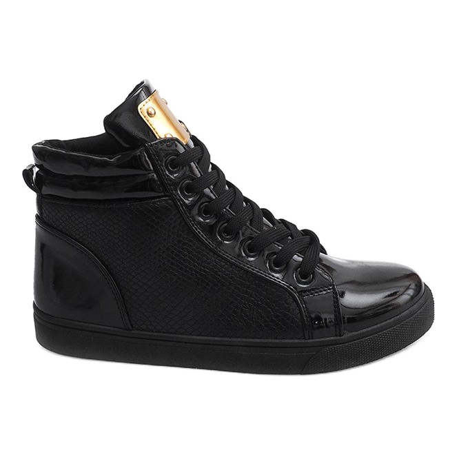 High-top Sneakers B11 Black