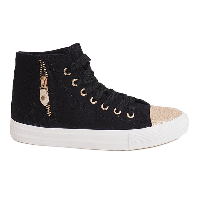 High Slider Hit Sneakers Sneakers H-11 Black white