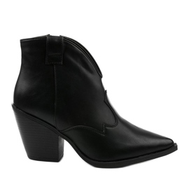 Black Pretender women's cowboy boots