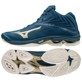 Mizuno Wave Lightning Z6 Mid M V1GA200551 volleyball shoes multicolored, blue blue