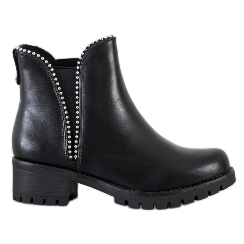 SDS Black Chelsea Boots