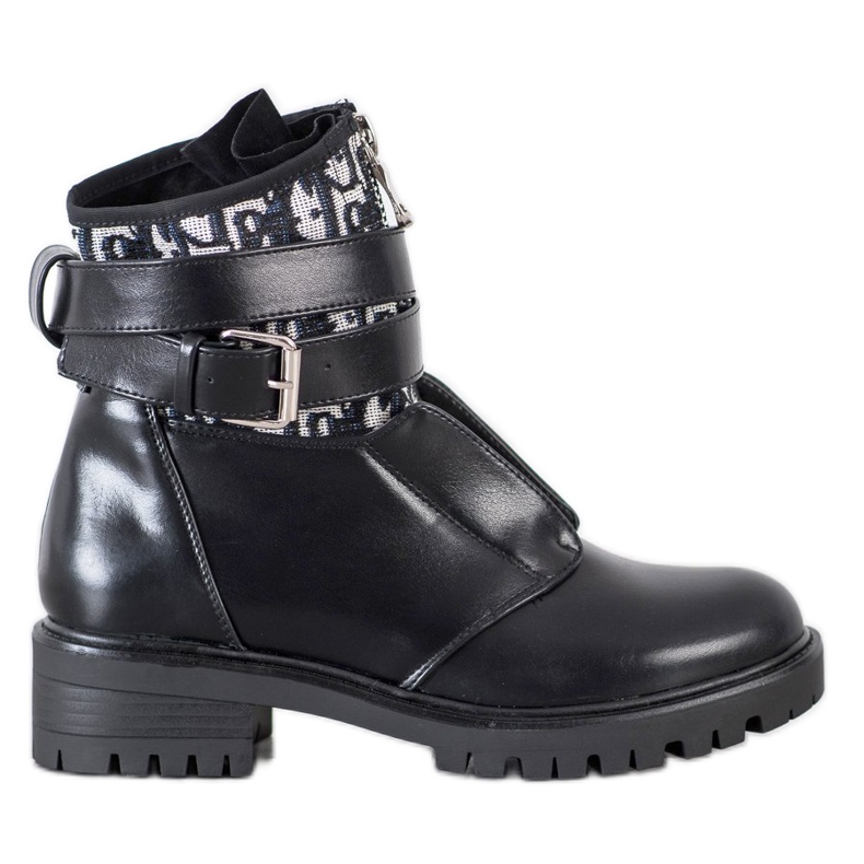 Seastar Fashionable zipper bags black