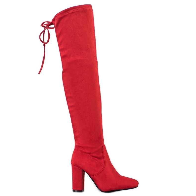 Wilady High Booties On A Post red