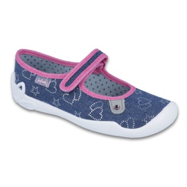 Befado children's shoes 114Y309 navy pink multicolored