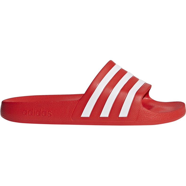 Adidas Adilette Aqua red slippers F35540 white