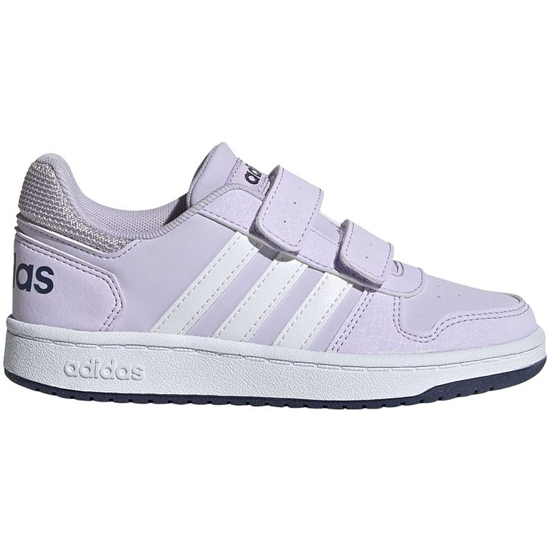 Adidas Hoops 2.0 Cmf light purple children's shoes EG3771 violet