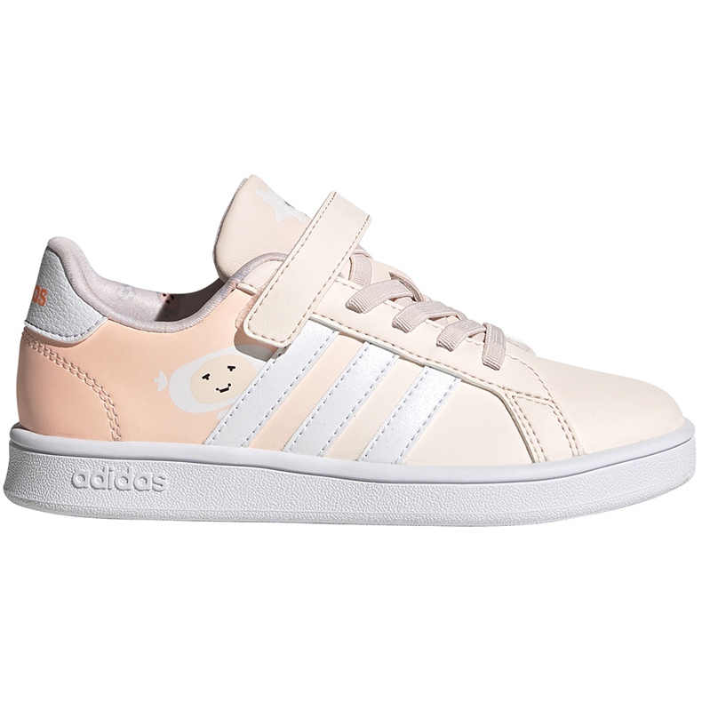 Adidas Grand Court C children's shoes pink FW4937 Adidas Grand Court C children's shoes pink FW4937