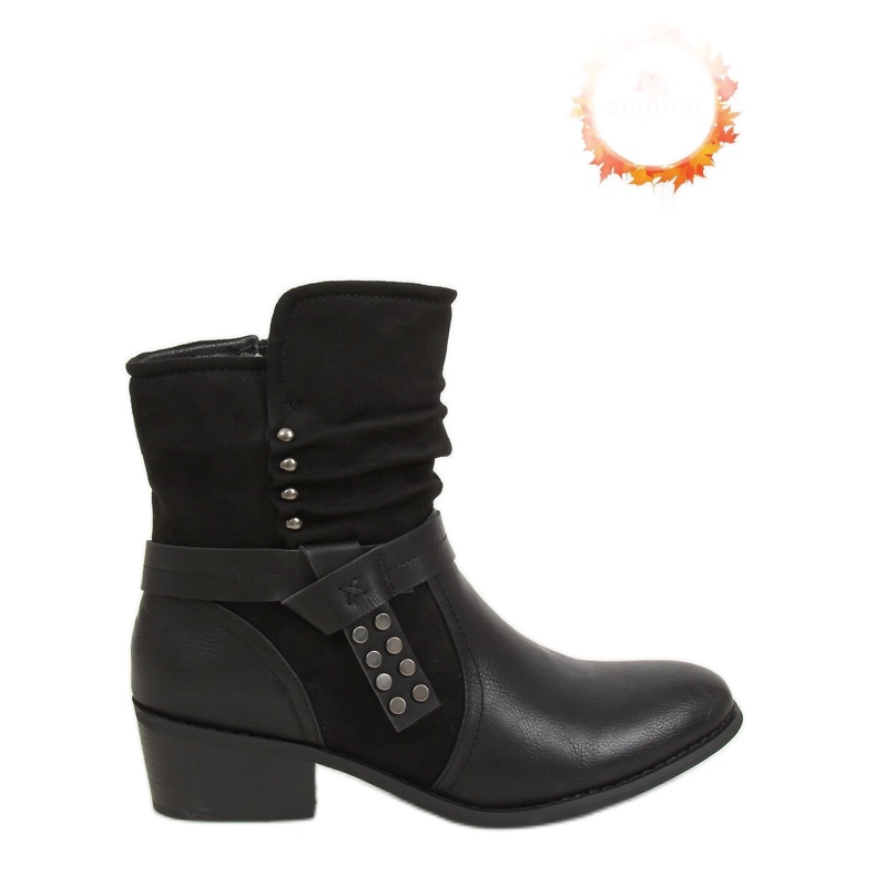 Black women's boots Z1122 Black