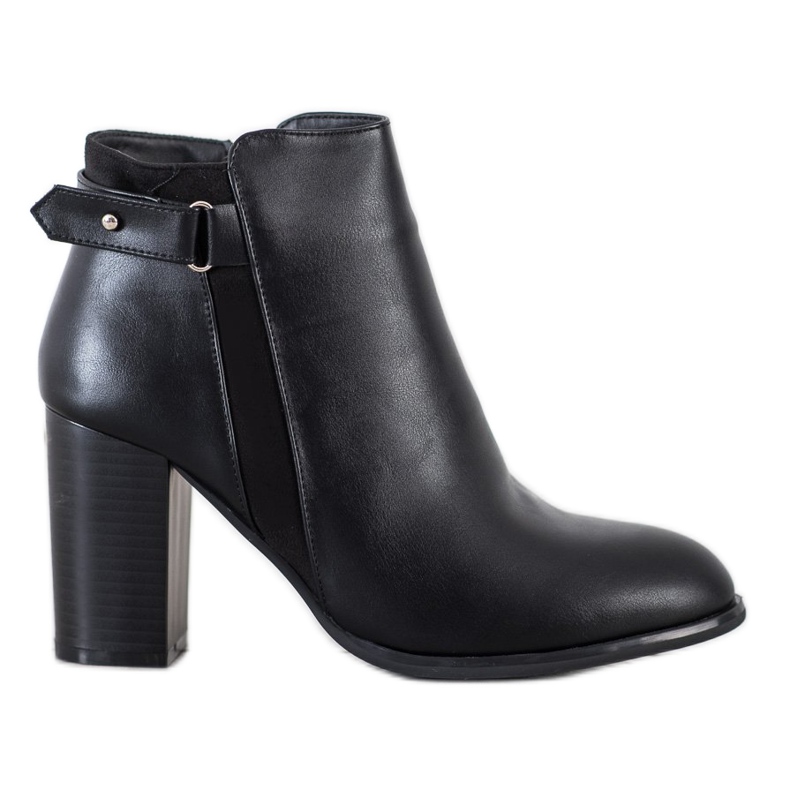 Cm Paris Elegant Eco-leather boots black