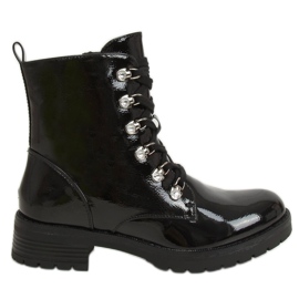 Black lacquered boots 7982-PA Black Black lacquered boots 7982-PA Black