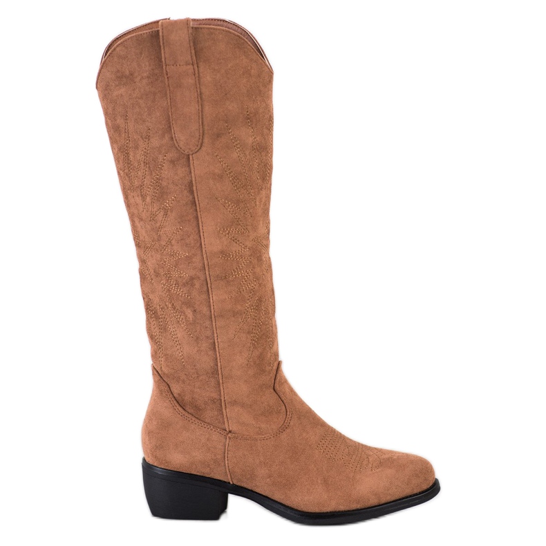 Bestelle Casual cowboy boots beige