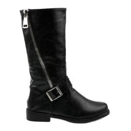 Children's insulated boots for girls from Fevamo black