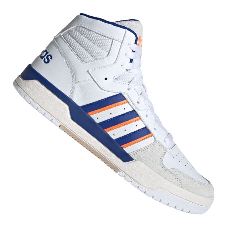 Adidas Entrap Mid M FW3454 shoes white blue orange
