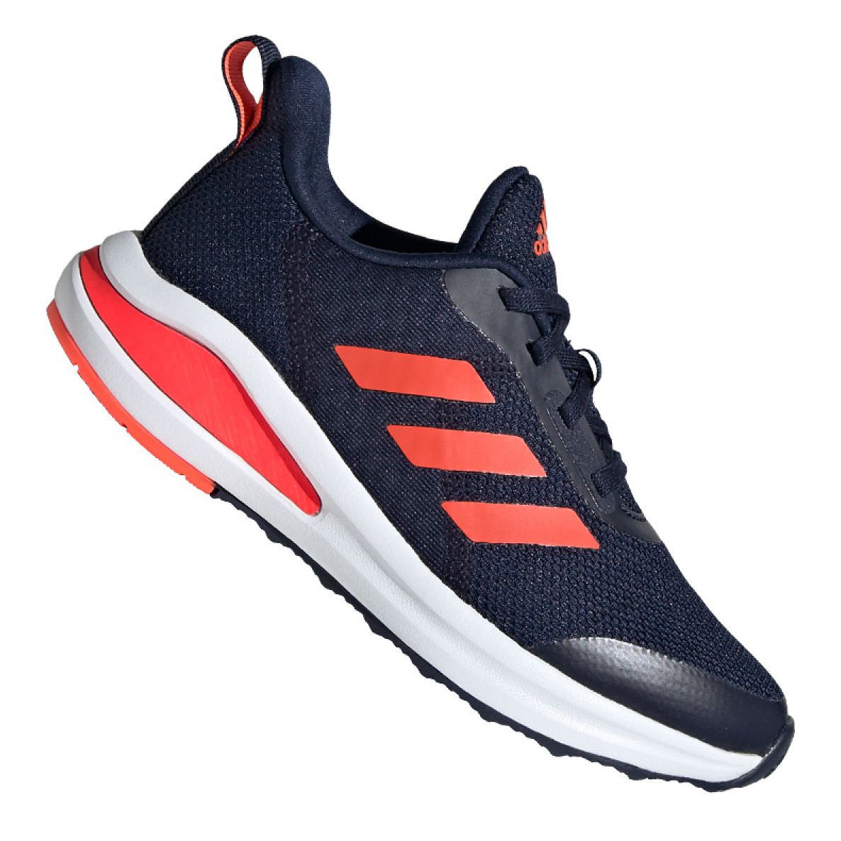 Blue and best sale orange adidas shoes