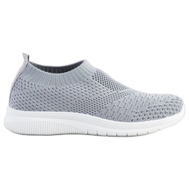 SHELOVET Slip On Sneakers grey