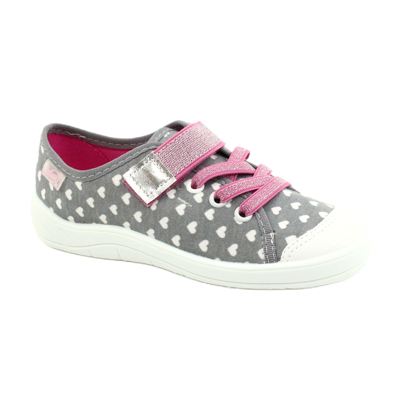 Befado children's shoes 251X159 white pink silver grey Befado children's shoes 251X159 white pink silver grey
