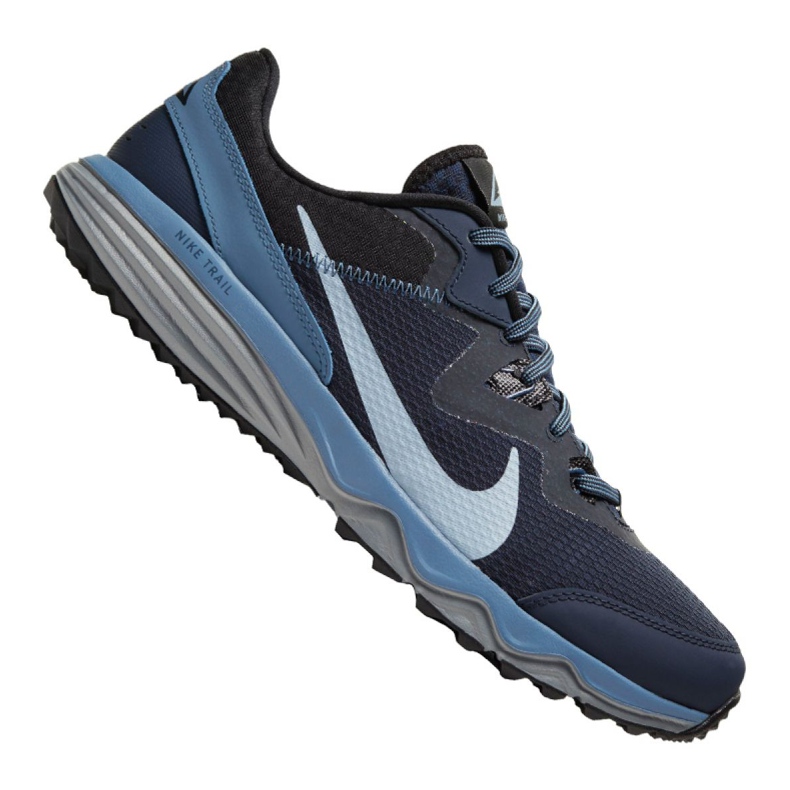 Running shoes Nike Juniper Trail M CW3808-400 navy blue