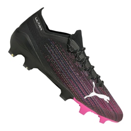 Football boots Puma Ultra 1.1 Fg M 106044-03 black, black, pink black