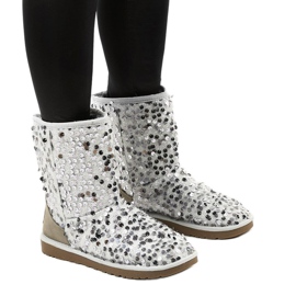 Silver insulated boots emu Stouteyes Silver insulated boots emu Stouteyes