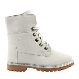 Gray insulated boots from Tent grey