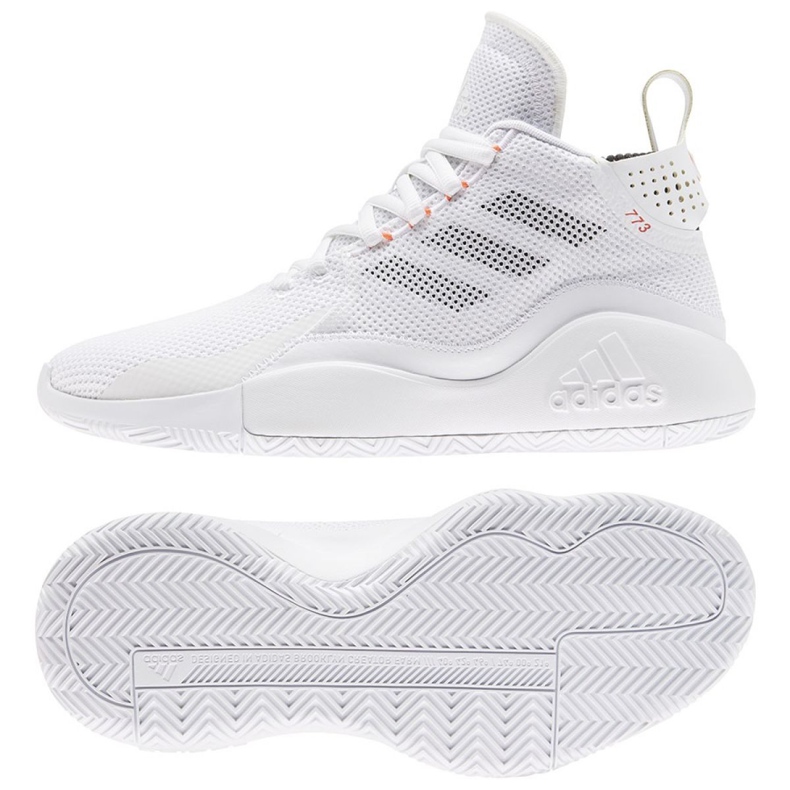 Adidas D Rose 773 2020 M FW8657 basketball shoes white white Adidas D Rose 773 2020 M FW8657 basketball shoes white white