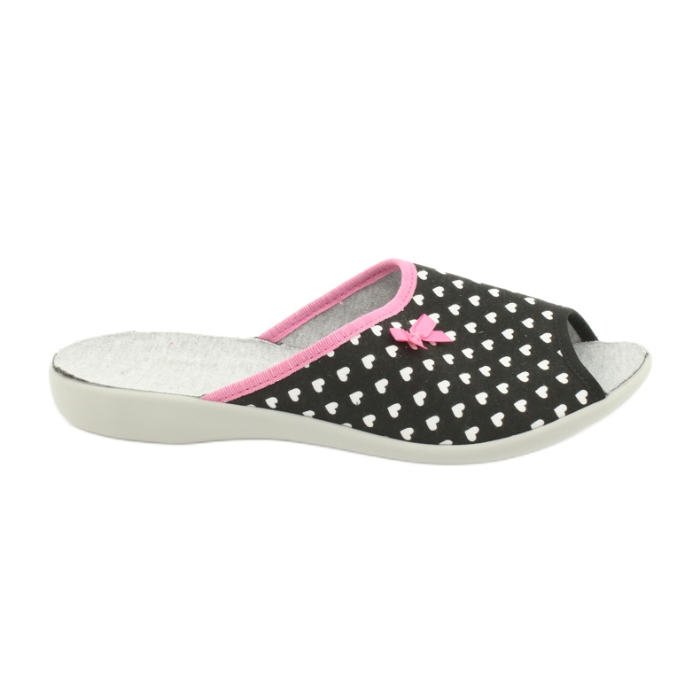 Befado women's shoes pu 254D108 white black pink