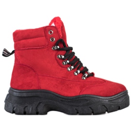 SHELOVET Red Fashion Trappers