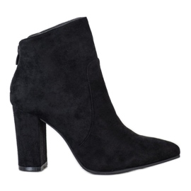SHELOVET Asymmetrical Black Boots