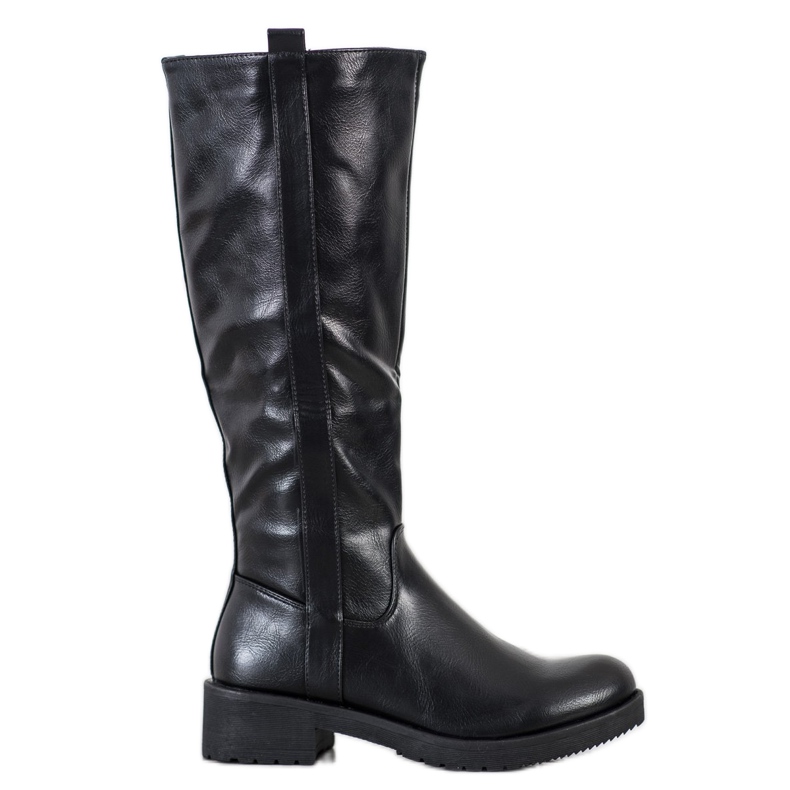 Balada Casual Eco Leather Boots black