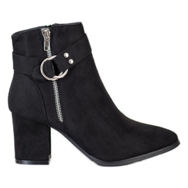 Balada Elegant Boots With Ornament black Balada Elegant Boots With Ornament black